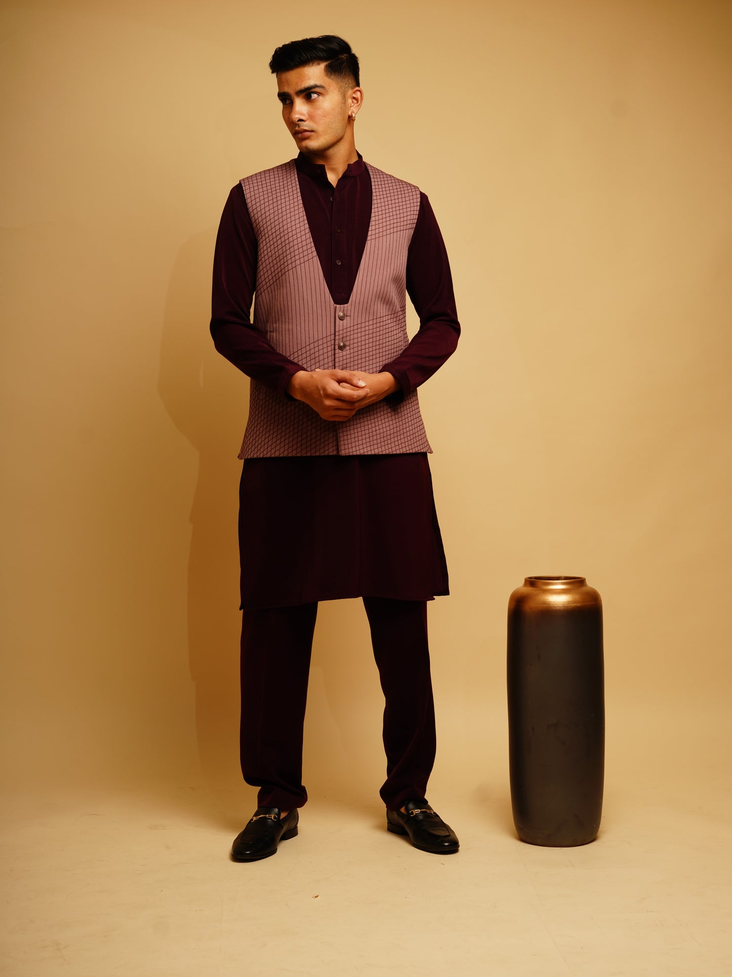 Waist Coat, Kurta & Pants