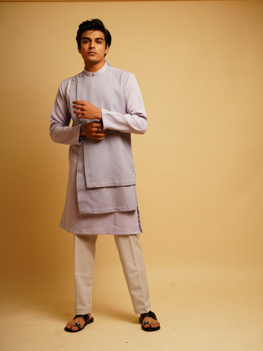 Kurta-Jacket & Trousers