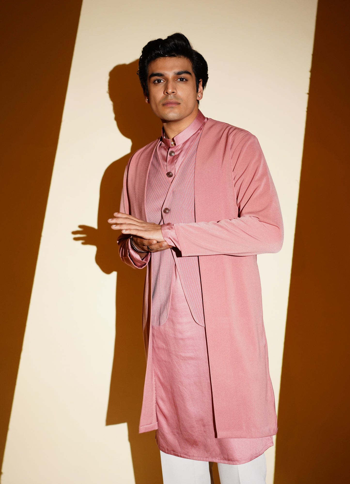 Shrug Kurta-Trousers